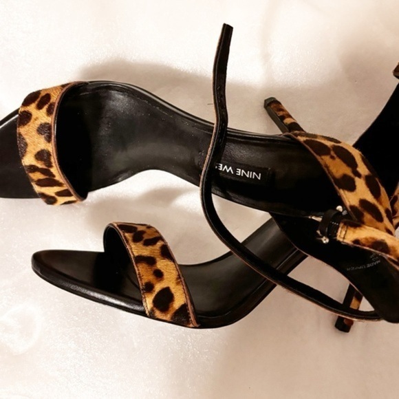 Nine West heel sandals in excellent condition - Picture 3 of 5